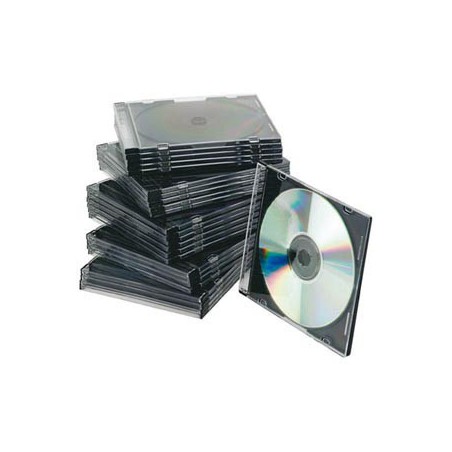 ARCHIVADOR PARA 1 CD'S SLIM BANDEJA NEGRA*