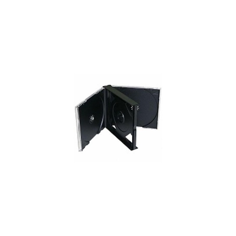 ARCHIVADOR PARA 4 CD,S BANDEJA NEGRA*
