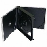 ARCHIVADOR PARA 4 CD,S BANDEJA NEGRA*