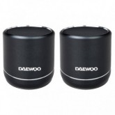 ALTAVOZ PORTATIL BLUETOOTH DAEWOO DUO 5W+5W BLACK DBT-212D