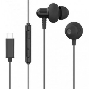 AURICULARES HP DHH-1126 NEGRO INTRAURAL