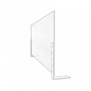 MAMPARA APPROX ACRILICA PROTECCION APPAPSADJUSTABLE 1200X500