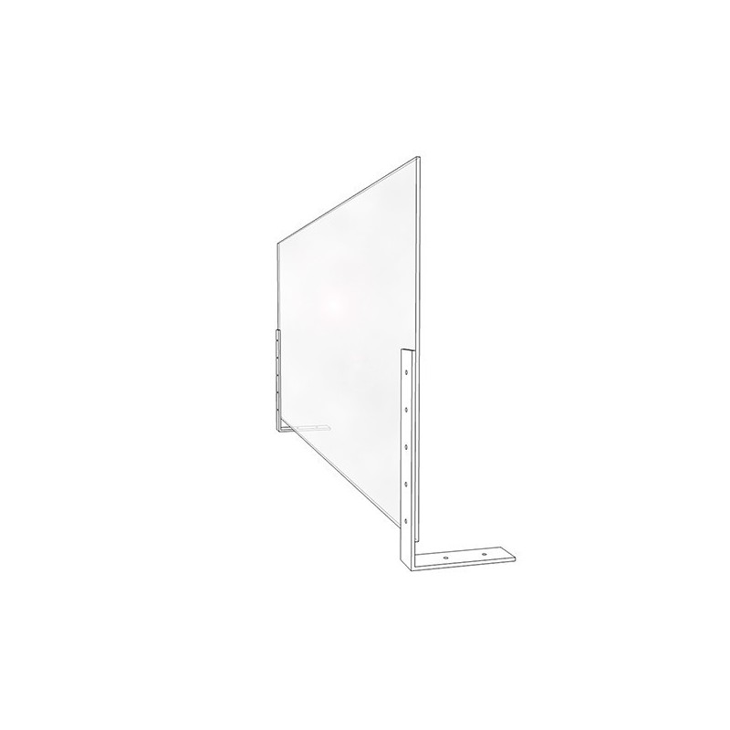 MAMPARA APPROX ACRILICA PROTECCION APPAPSADJUSTABLE 1200X500