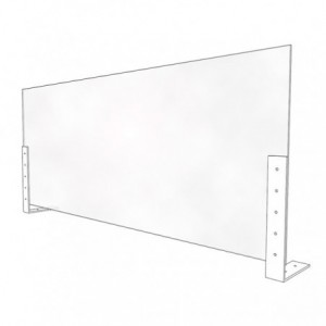 MAMPARA APPROX ACRILICA PROTECCION APPAPSADJUSTABLE 1200X500
