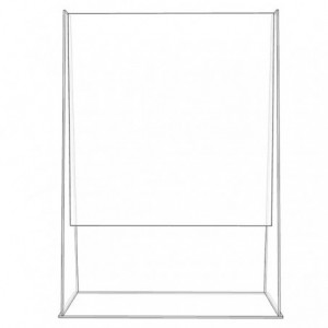 MAMPARA APPROX ACRILICA PROTECCION APPAPSSTAND 800 X1100