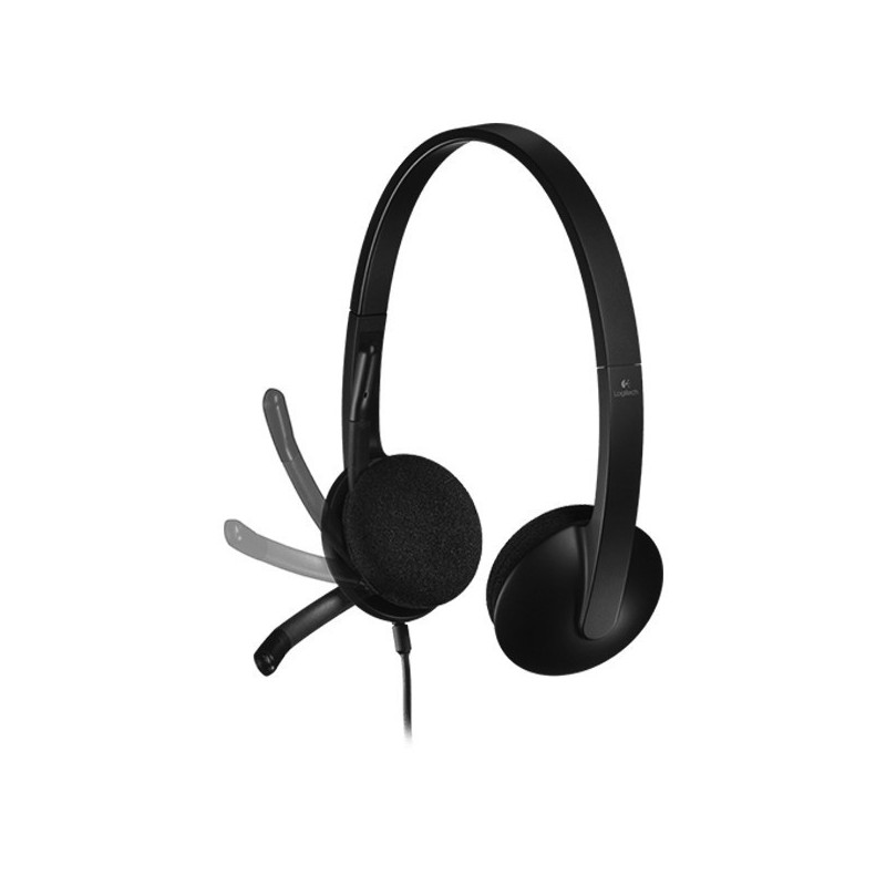 AURICULAR+MICROF. LOGITECH HEADSET H340 USB
