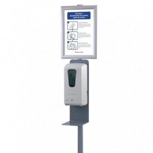 SOPORTE APPROX APPSTSANITIZER01 PARA DISPENSADOR AJUSTABLE 