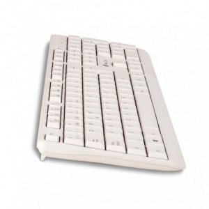 TECLADO NGS SPIKE BLANCO