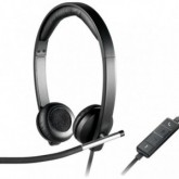 AURICULAR LOGITECH H650E MICRÓFONO USB NEGROS