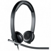 AURICULAR LOGITECH H650E MICRÓFONO USB NEGROS