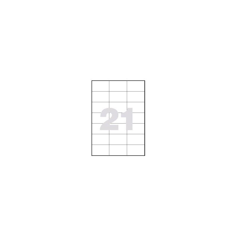 ETIQUETAS LASER 70 X 42.4-3 C/250    