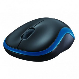 RATON LOGITECH M185 BLUE WIRELESS 