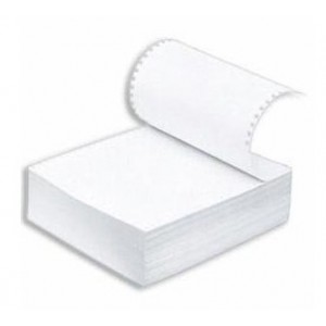 PAPEL CONTINUO DIN-A4 BLANCO 1T X 2.5