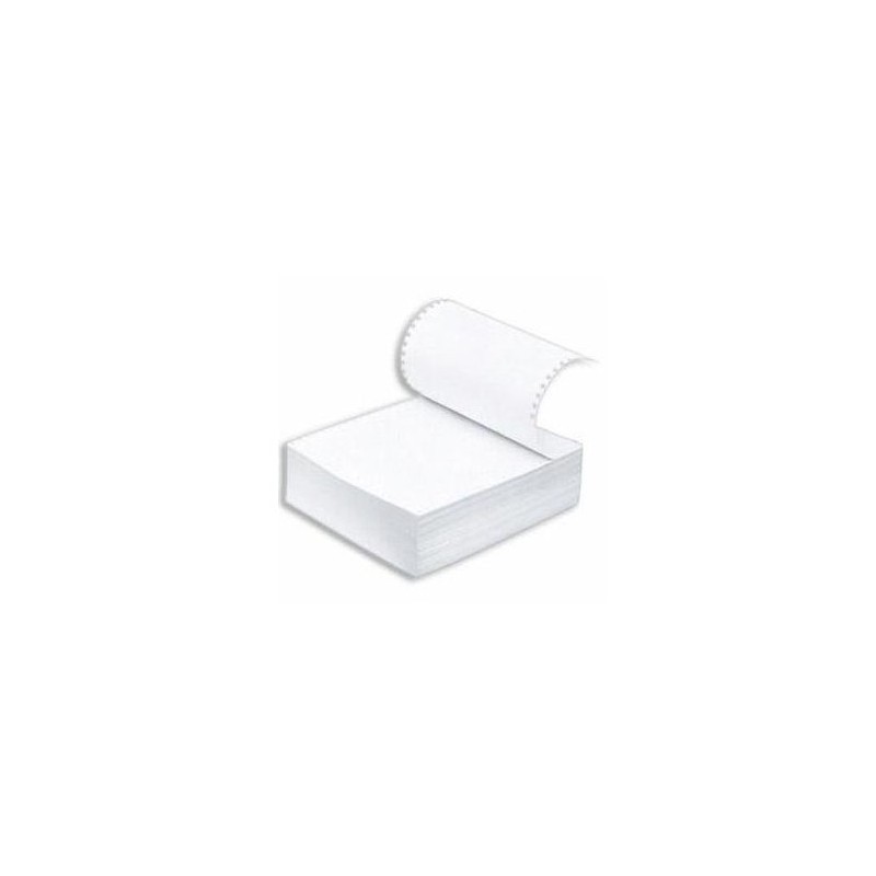 PAPEL CONTINUO DIN-A4 BLANCO 1T X 2.5
