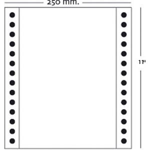 PAPEL CONTINUO 250X11 BLANCO 1T X 2.5*