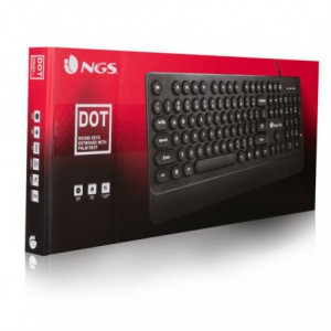 TECLADO NGS WIRED DOT