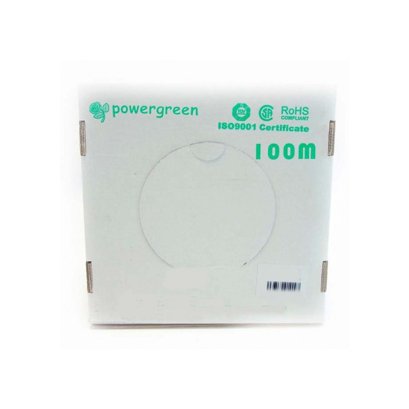 BOBINA CABLE RJ45 FTP 100 M CAT.6  TIPO RIGIDO APANT. 