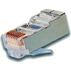 CONECTOR RJ45 FTP APANTALLADO 50 MICRAS ORO CAT.6