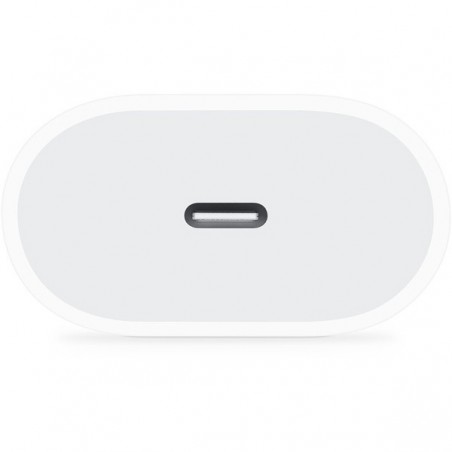 CARGADOR PARED ORIGINAL APPLE MHJE3ZM/A 1USB TIPO-C 20W