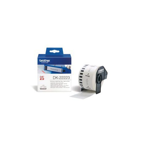 CINTA BROTHER PAPEL 50 MM BLANCA DK22223 