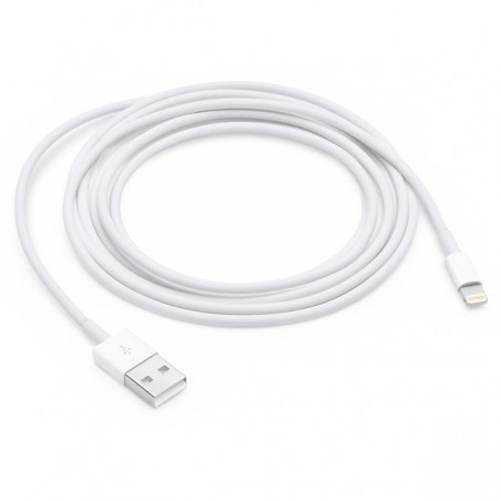 CABLE ORIGINAL APPLE LIGHTNING A USB 2 M. MD819ZM/A