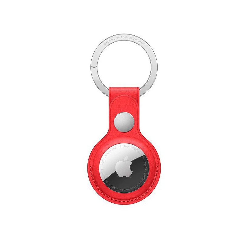 LLAVERO APPLE AIRTAG CUERO ROJO MK103ZM/A