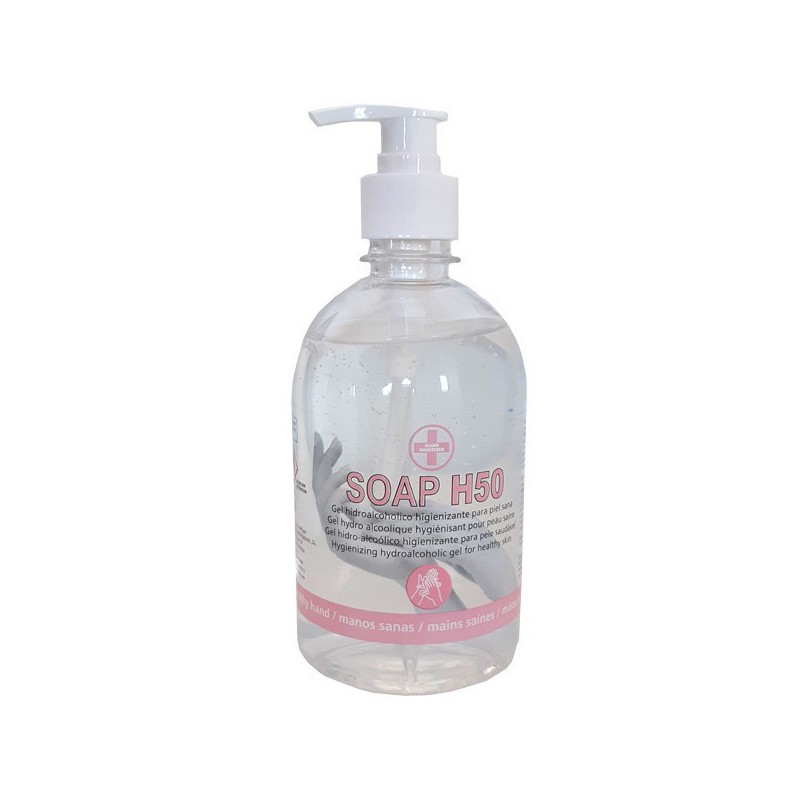 GEL HIDROALCOHOLICO HIGIENIZANTE PARA PIEL SANA 0.5 LITRO