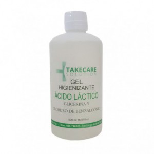 GEL ACIDO LACTICO  HIGIENIZANTE 500 ML TKAC-500