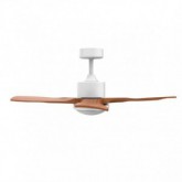 VENTILADOR DE TECHO CIERZO 3052 W PLUS BLANCO Y MADERA 132CM