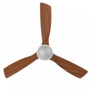 VENTILADOR DE TECHO CIERZO 3052 W PLUS BLANCO Y MADERA 132CM