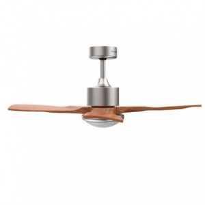 VENTILADOR DE TECHO CIERZO 3052 X PLUS INOX Y MADERA 132 CM