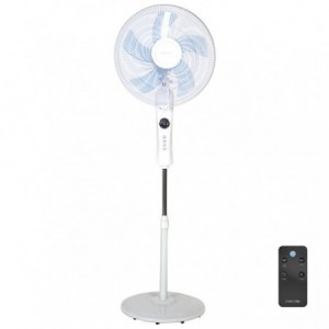 VENTILADOR DE PIE ZERMATT 3050 W CON DISPLAY BLANCO 50W