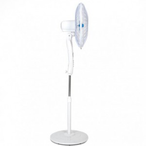 VENTILADOR DE PIE ZERMATT 3050 W CON DISPLAY BLANCO 50W