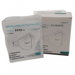 MASCARILLAS FFP2 MARCADO CE  BLANCAS CAJAS 20