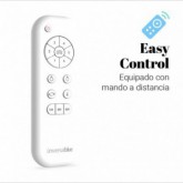 VENTILADOR DE TECHO ALISIOS NEGRO CON LUZ LED 163CM