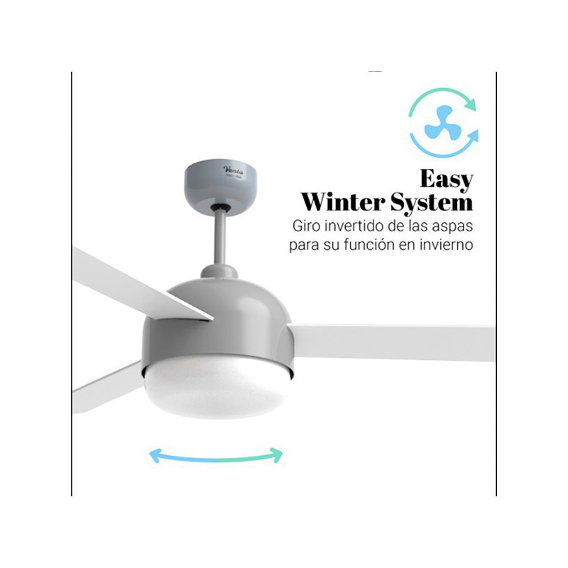 VENTILADOR DE TECHO VENTO 4048C CREMA SILENCIOSO