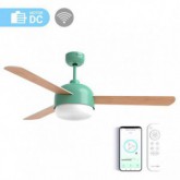 VENTILADOR DE TECHO VENTO 4048T TURQUESA SILENCIOSO