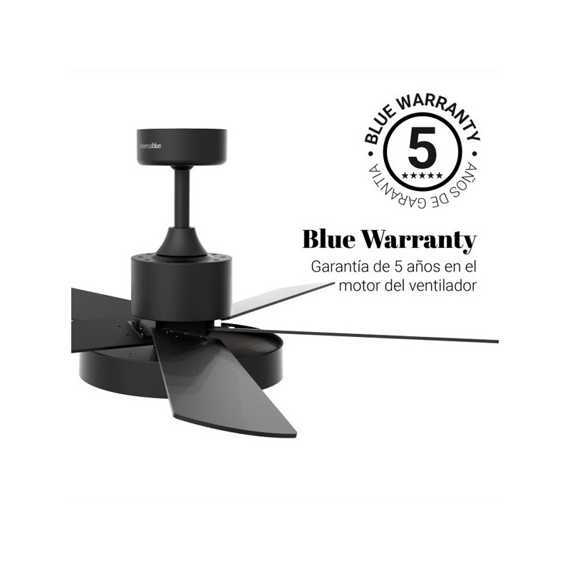 VENTILADOR DE TECHO LEVANTE 4048B  NEGRO 122 CM
