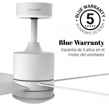 VENTILADOR DE TECHO BLANCO MIDI SILENCIOSO DC 106 CM