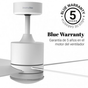 VENTILADOR DE TECHO BLANCO MIDI SILENCIOSO DC 132 CM