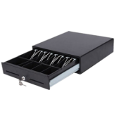 CAJON MONEDAS MUSTEK 33X33 HS-330 RJ11 NEGRO