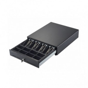 CAJON MONEDAS MUSTEK 41X41 HS-415 USB NEGRO