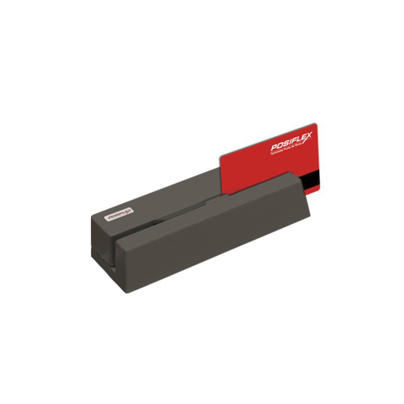 LECTOR TARJ. MAGNETICA 3 PISTAS USB COLOR NEGRO