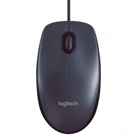 RATON LOGITECH OPTICO USB M100 GRIS