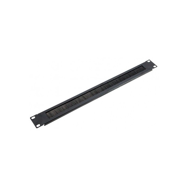 PANEL FRONTAL 19"CIEGO GUÍA CABLE CON CEPILLO 1 U. PA 1901 N