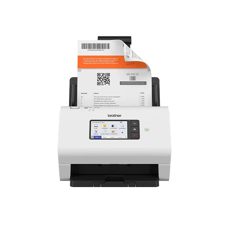 SCANNER BROTHER PROFESIONAL ADS4900W ADF 100 PAG. DOBLE CARA