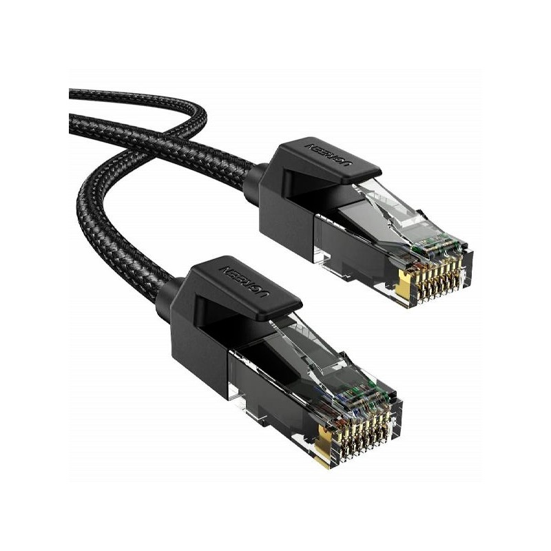 LATIGUILLO UGREEN UTP LAN   CAT6  3M  NEGRO