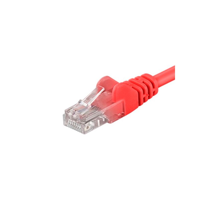 LATIGUILLO UTP/RJ45  1   METRO  FLEXIBLE CAT6 ROJO