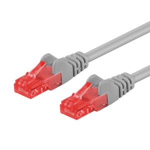 LATIGUILLO UTP/ RJ45 CAT.6 FLEXIBLE CCA 1.5 MTROS. GRIS
