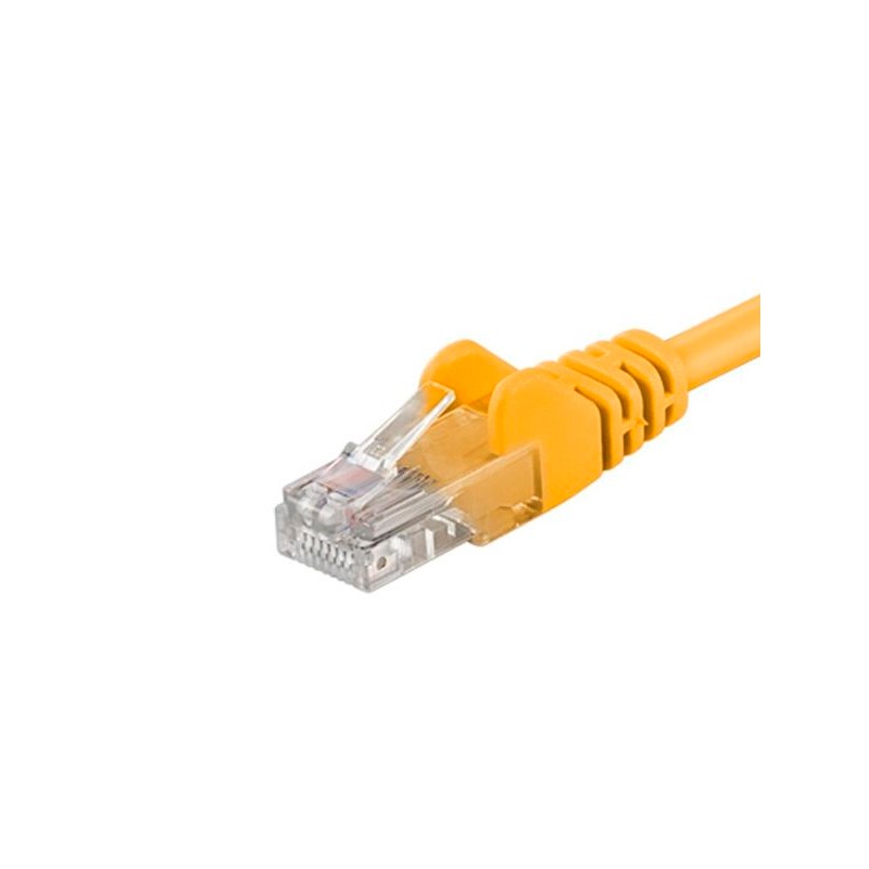 LATIGUILLO UTP/RJ45  1   METRO  FLEXIBLE CAT6 AMARILLO